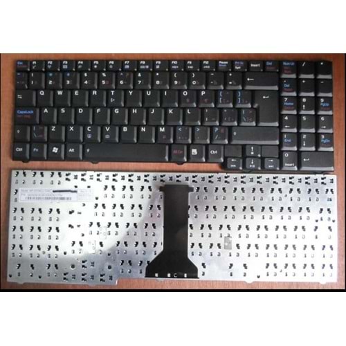 Asus F7 Siyah Notebook Klavye (TR)