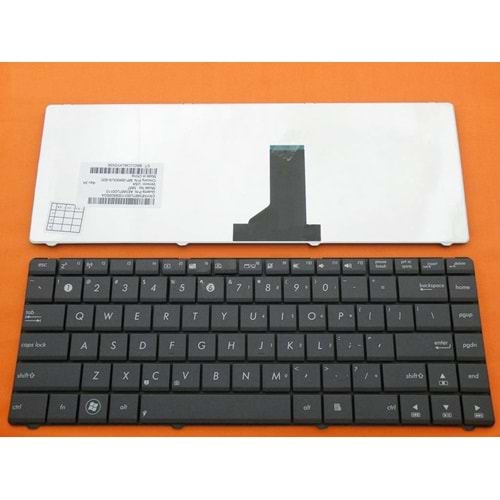 Asus K42 Siyah Notebook Klavye (ENG)