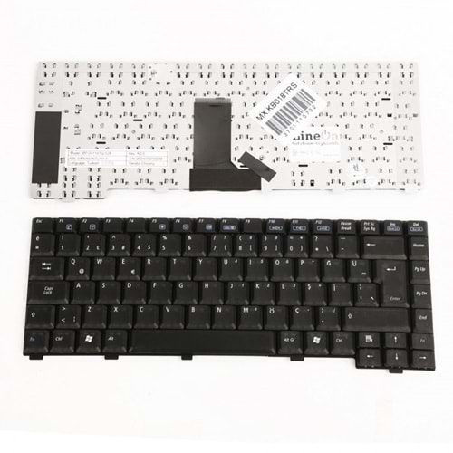 Asus A3 Siyah Notebook Klavye (TR)