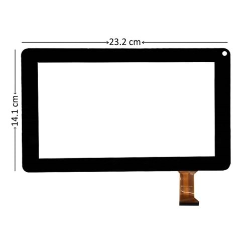 TD015 - Everest EverPad DC-1216 Siyah 9'' Dokunmatik Ekran