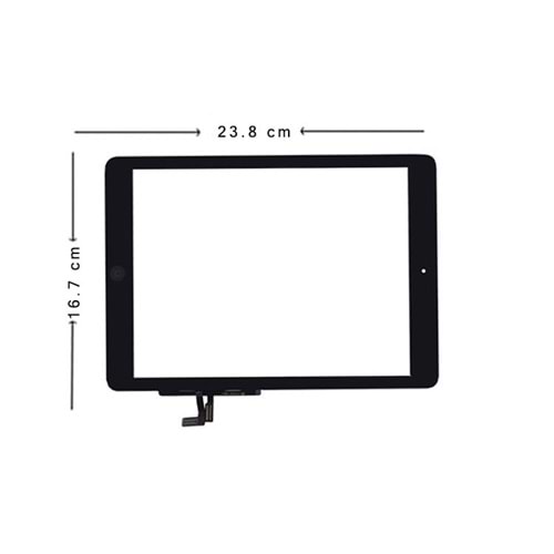 TD047 - iPad Air 5 Dokunmatik Ekran - Siyah