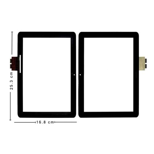 TD079 - Acer Iconia Tab A210 Dokunmatik Ekran-Siyah