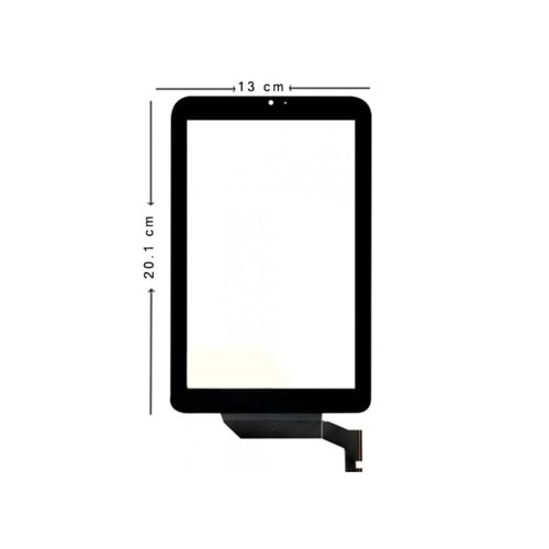 TD080 - Acer Iconia Tab W3-810 Dokunmatik Ekran-Siyah