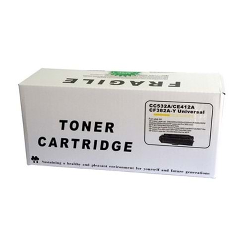 HP (CC532A/CE412A/CF382A/305A)-Y 2.3K Muadil Toner