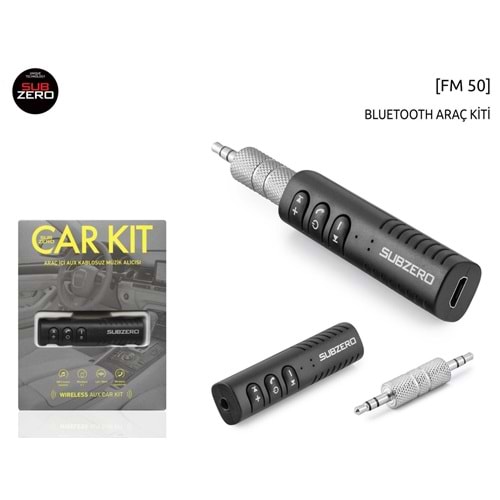 Subzero FM50 Aux Bluetooth Çevirici
