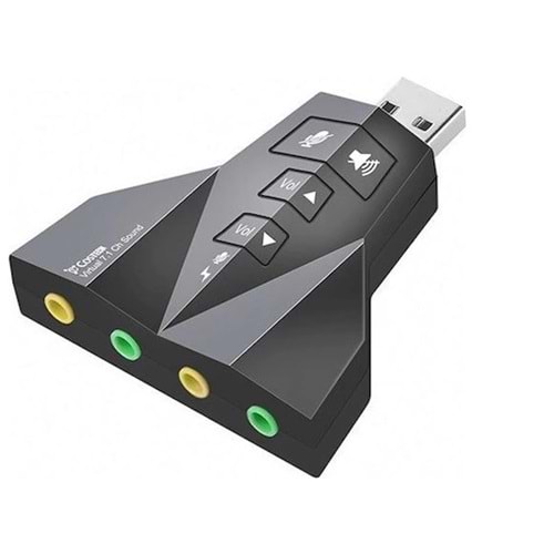 Gabble GAB-USV72 7.1 Kanal 2x2 Usb Ses Kartı