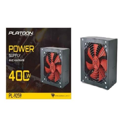 Platoon PL-9259 400W Kutulu Power Supply