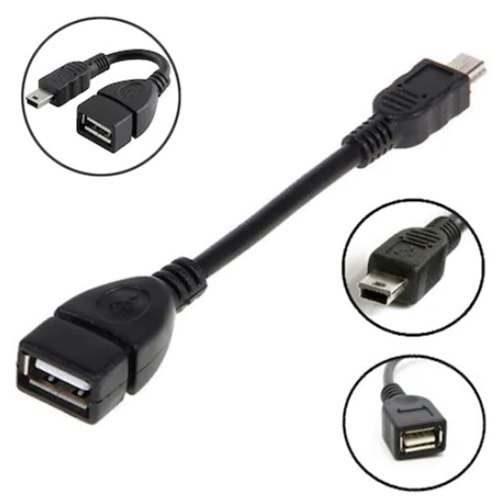 Oem USB 5pin (Mini USB) OTG Data Kablosu