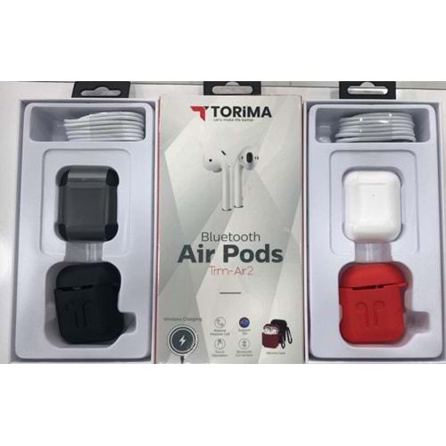 Torima Airpods TRM-AİR2 Bluetooth Kulaklık - Beyaz