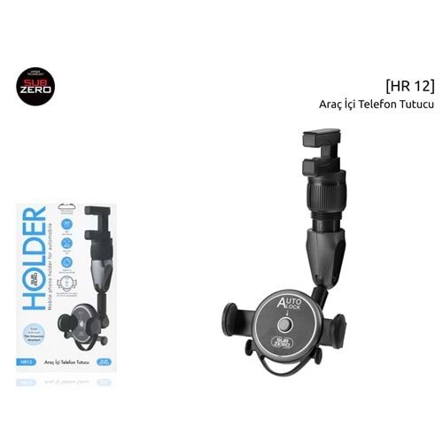 Subzero HR12 Araç İçi Telefon Tutucu