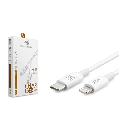 Subzero CL95 20W 1metre Usb-c Ligtning Pd Şarj Kablosu