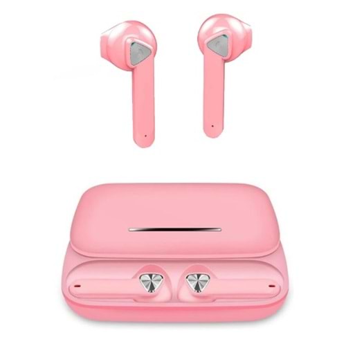 Torima BE36 Wireless Bluetooth Kulaklık Kulakiçi Kablosuz Kulaklık Pembe