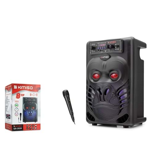 Nodar QS2820 Bluetooth/USB/FM/TF kartı/AUX girişi/mikrofon girişi