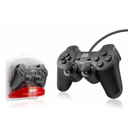Subzero JY11 Bilgisayar Analog Dual Shock Oyun Kolu