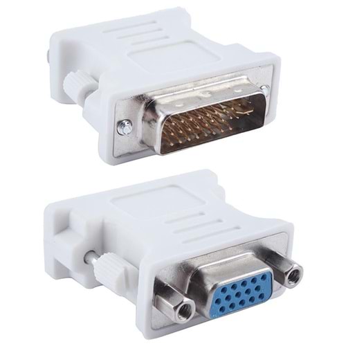 Dvi (24+5) To Vga Dönüştürücü Adaptör Monitör Kablo Ucu Çevirici 4701