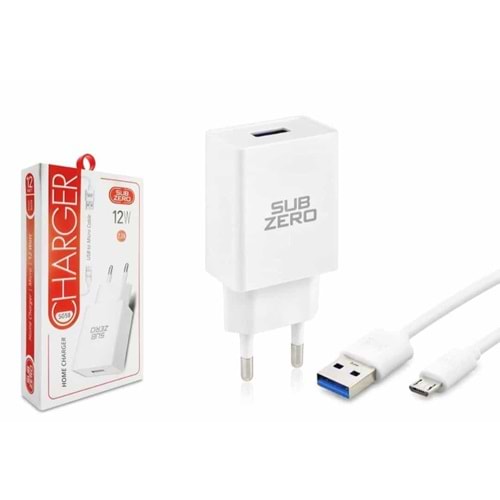 Subzero SG58 12W 2.4A Micro Ev Şarj Aleti