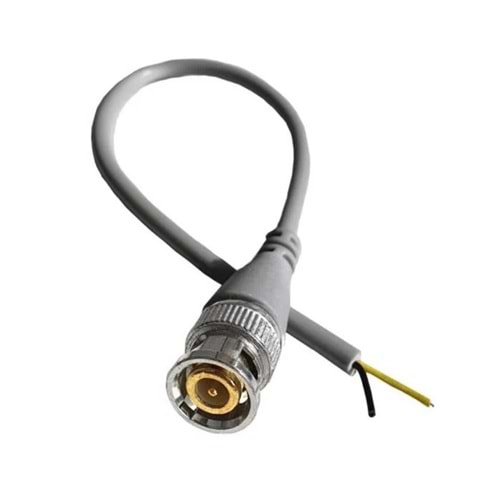 BNC Fişli 18 CM Hazır Gold Uçlu Kablo