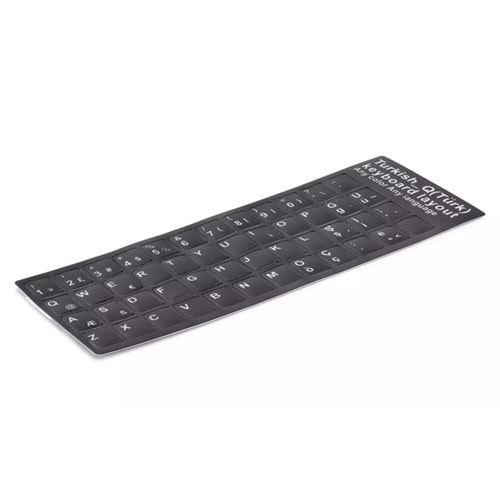 Hadron HDX8256 Klavye Stıcker Tuş Takımı Türkçe Q Siyah