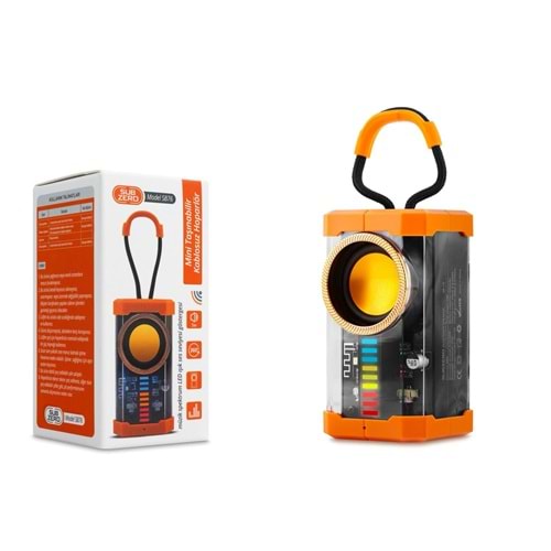 Subzero SB76 Mini Müzik Spektrum Led Işık Seviye Göstergeli Müzik Kutusu