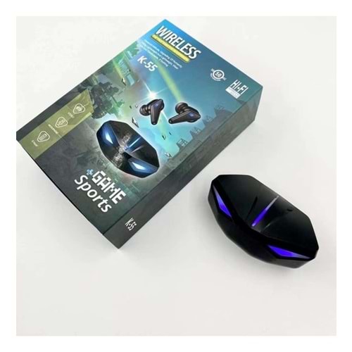Newro K55 TWS LED Işıklı Kulak İçi Oyuncu Bluetooth Kulaklık