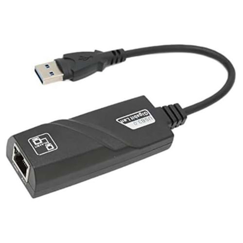 Torima Siyah YD-74 Gigabit Ethernet Çevirici Dönüştürücü 3.0 Adaptör 1000Mbps