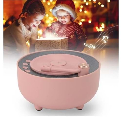 Torima Pembe HD-240 Nostaljik Ledli Wireless 5.3 Bluetooth Hoparlör