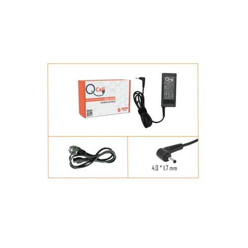Qcell QBA-013 19V 3.42A 4.0*1.7 Notebook Adaptör