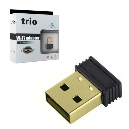 Trio W102 300 Mbps USB 2.0 Antensiz Wireless Adaptör