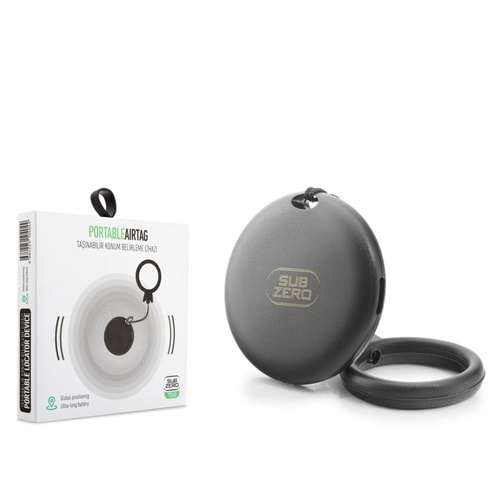 Subzero TG60 Taşınabilir Smart Tag Akıllı Konum Takip Araba & Motor & Valiz & Evcil Hayvan Takip Cihazı (Sadece İos)(Uzun Pil Ömrü)