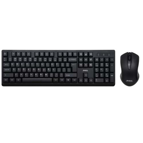 Jedel WS736+ 2.4ghz Kablosuz Q Klavye Ve Mouse Seti Siyah