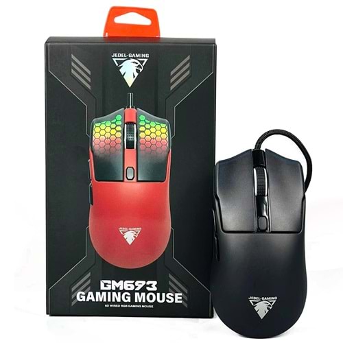 Jedel GM693 7D Wired RGB 7200DPI Gaming Mouse