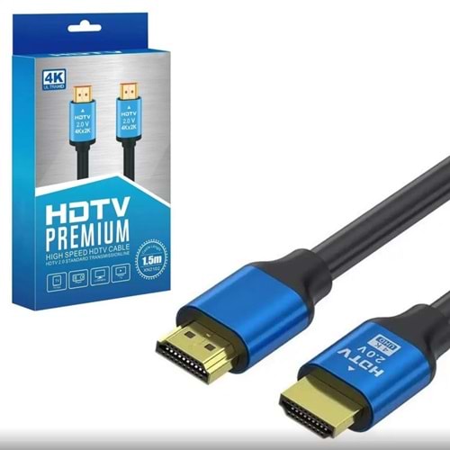 Oem 15 Metre Hdmi Kablosu Gold Hdtv 4K 2.0V Ultra 60Hz HD Kutulu