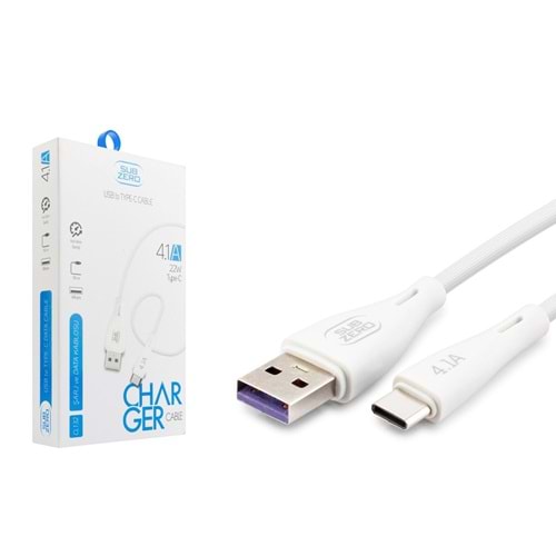 Subzero CL132 4.1A Type-C Hızlı Şarj Data Kablosu 1mt