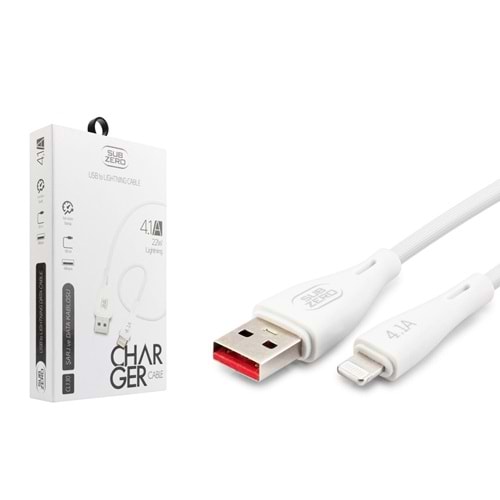 Subzero CL130 4.1A Lightning Hızlı Şarj Data Kablosu 1mt