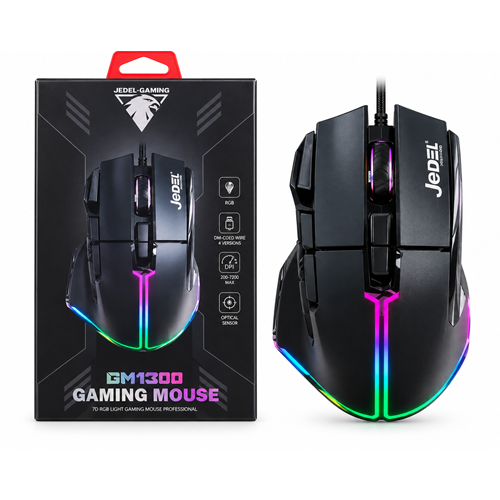JEDEL GM1300 7200DPI Rgb Gaming Mouse