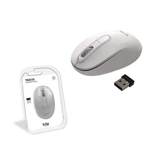 TRİO TR2510 Renkli Kablosuz Mouse 2.4Ghz 1600 Dpi