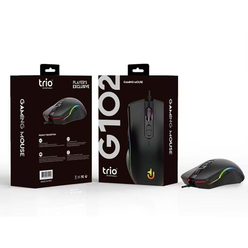 TRİO G102 Hyperıon Fury Kablolu Gaming Mouse