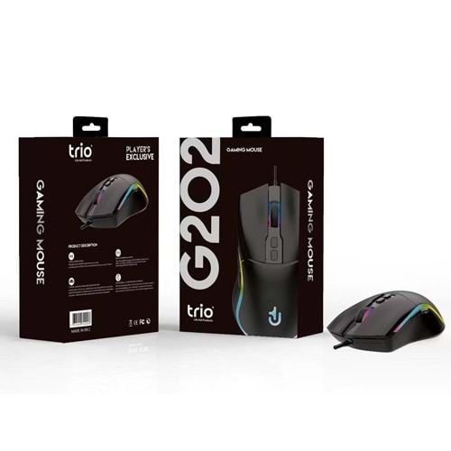 TRİO G202 Hyperıon Fury Kablolu Gaming Mouse