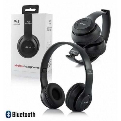 Newro P47 Kulaküstü Bluetooth Katlanabilir Kulaklık