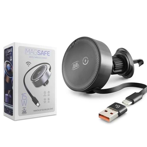 Subzero HR69 15W Magsafe Şarj Telefon Tutacagı