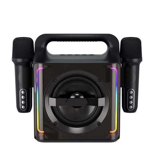 Venandin Stormax Bluetooth Çift Mikrofonlu RGB Işıklı Yükses Ses Müzk Kutusu