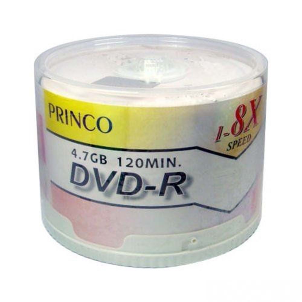 Princo 4.7 GB DVD-R 50 li Paket
