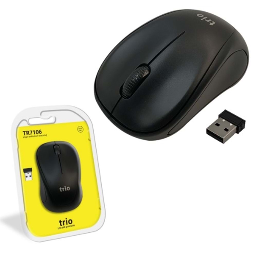 TRİO TR7106 Kablosuz Mouse 2.4Ghz 1600 Dpi
