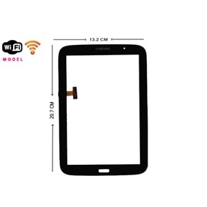 TD068 - Samsung Galaxy Note 8.0 Gt-N5110 Dokunmatik Ekran - Siyah